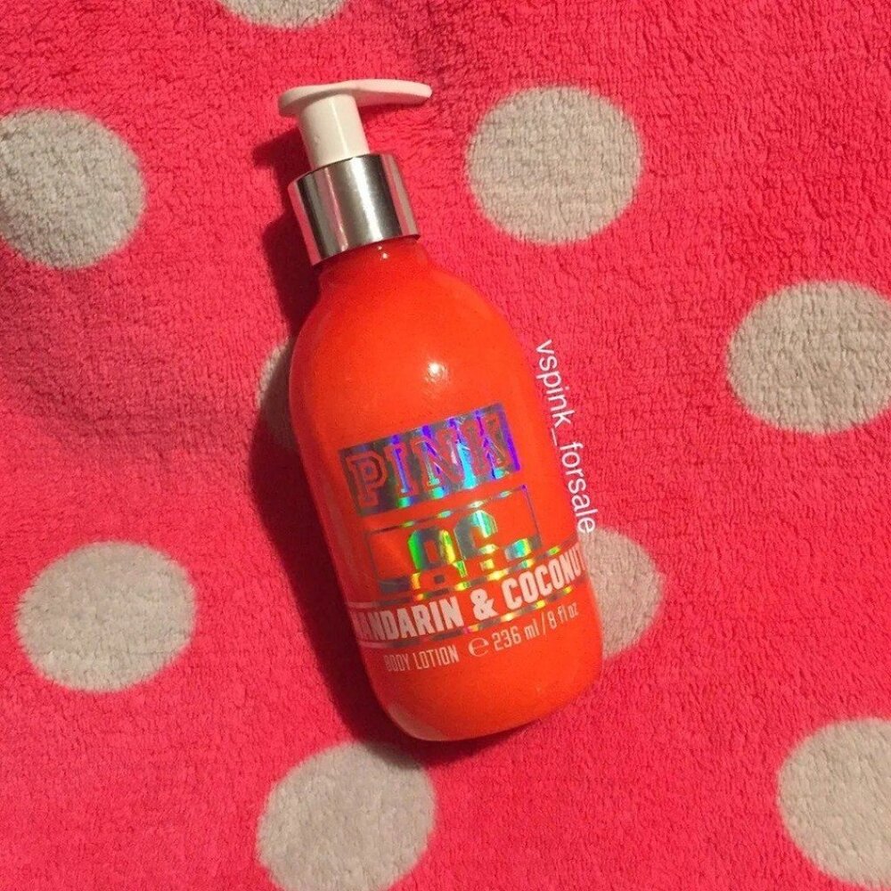 VS PINK Mandarin + Coconut Body Lotion NWT Victoria's Secret - Picture 1 of 1